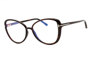 Tom Ford FT5907-B-052 dark havana Cat eye Eyeglasses 55mm Eyeglasses