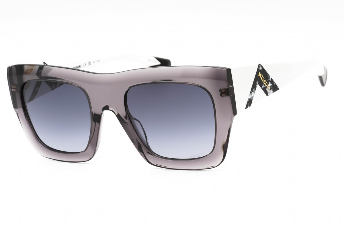 Missoni MIS 0153/S-0KB7 9O GREY Rectangular Sunglasses 52mm Sunglasses