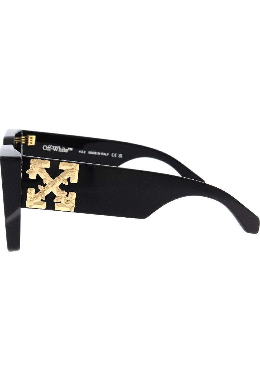 Off-White Catalina Black Dark Grey 55mm New Sunglasses