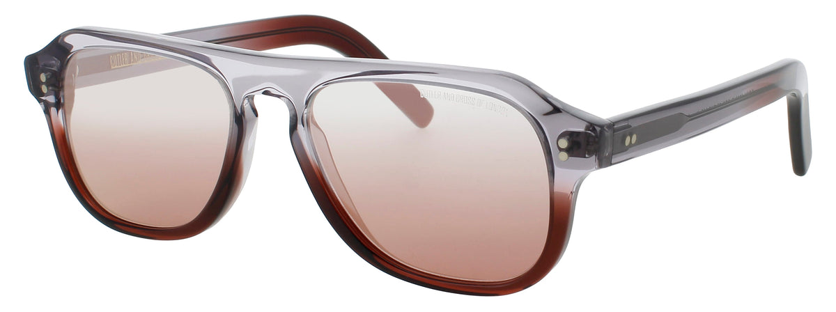 Cutler And Gross CGSN-0822V2-RGS REVERSE GRAD SHERRY  Men's Sunglasses 53mm Sunglasses