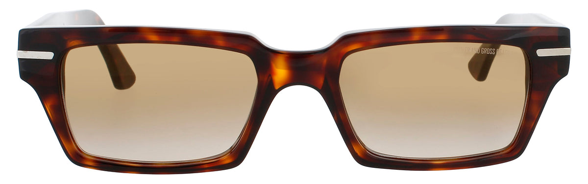 Cutler And Gross CGSN-1363-54-02 DARK TURTLE  Unisex Sunglasses 54mm Sunglasses