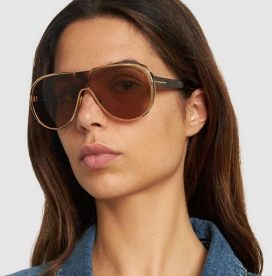 Tom Ford FT1072-30E-64 64mm New Sunglasses