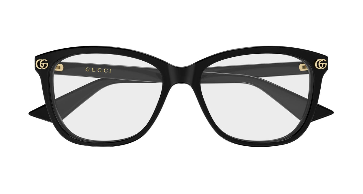 Gucci GG2113o-006 eyeglasses in black frame with clear lenses