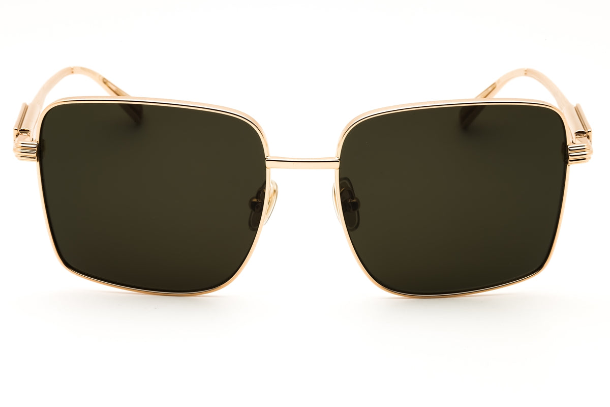 Salvatore Ferragamo SF330S-752 GOLD Rectangular Sunglasses 57mm Sunglasses