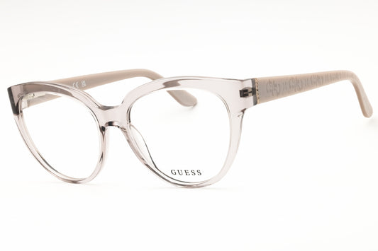Guess GU50232-020 Shiny Grey Round Eyeglasses 0mm Eyeglasses