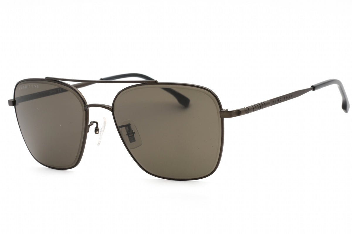 Hugo Boss BOSS 1345/F/SK-0V81 IR DKRUTBLK Rectangular Sunglasses 60mm