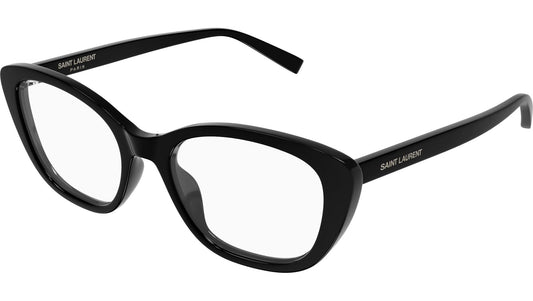 Yves Saint Laurent SL 945-001 Black Cat Eye Eyeglasses 54mm Eyeglasses