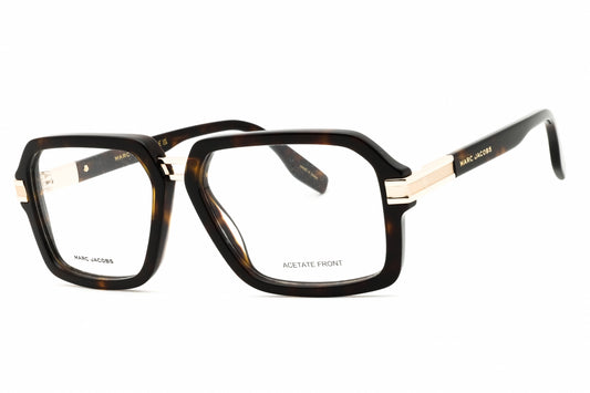Marc Jacobs MARC 715-0086 00 eyeglasses in havana frame with clear lenses