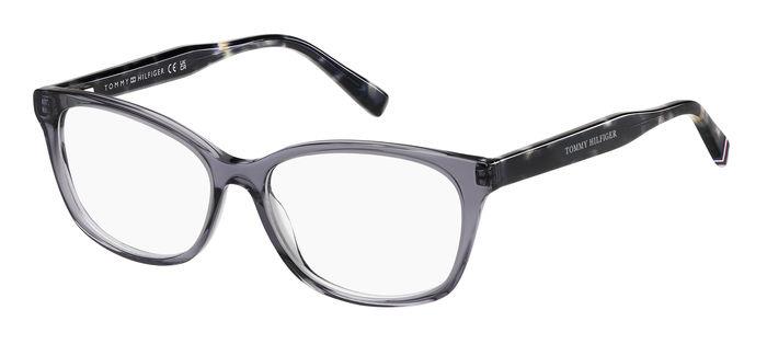 Tommy Hilfiger TH-2108 KB7 Gray Rectangle Eyeglasses 53mm Eyeglasses