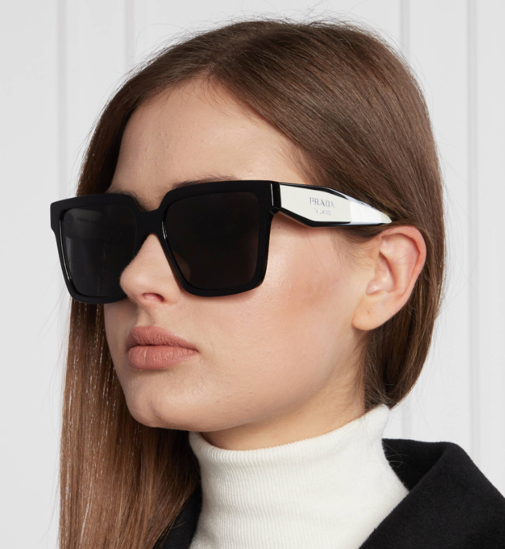 Prada 0PR 24ZSF-1AB5S0 57mm New Sunglasses