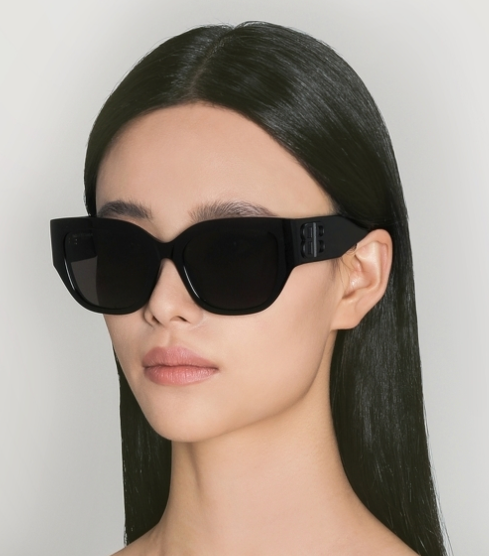 Balenciaga BB0323SK-001 55mm New Sunglasses