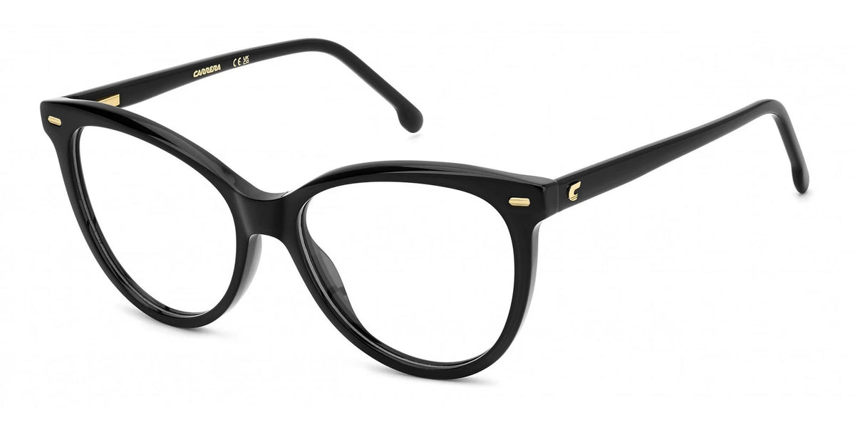 Carrera CARRERA3048-807-54 Black Rectangle Eyeglasses 54mm Eyeglasses
