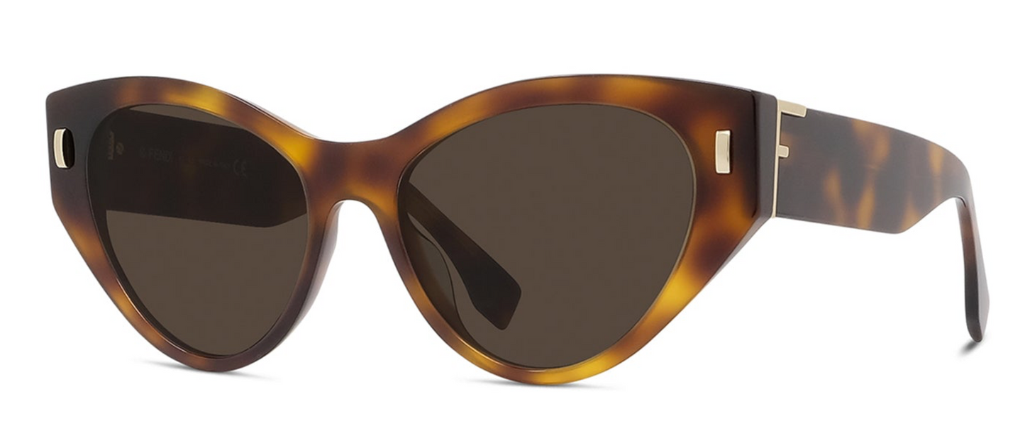 Fendi FE40035I-53E-55  New Sunglasses