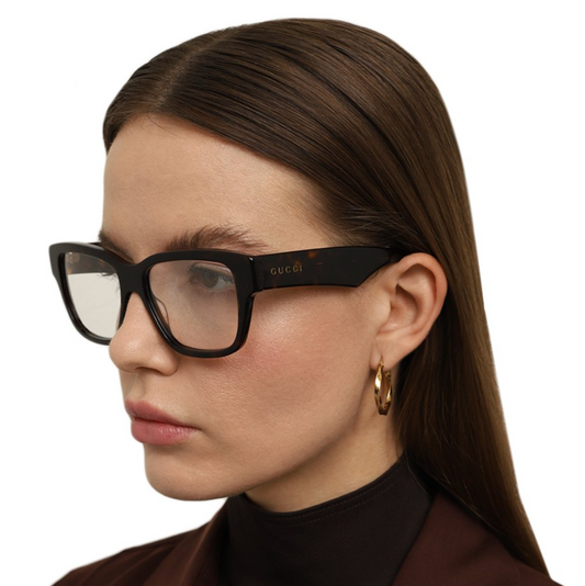 Gucci GG1428o-005 55mm New Eyeglasses