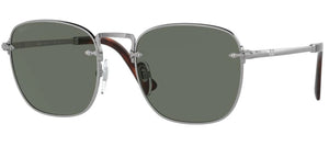 Persol 0PO2490S 518/31 Silver Square Sunglasses 54mm