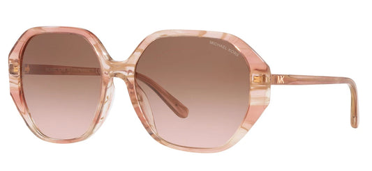 Michael Kors 0MK2138U-317513-57 Pink Square SUNGLASSES 0mm Sunglasses