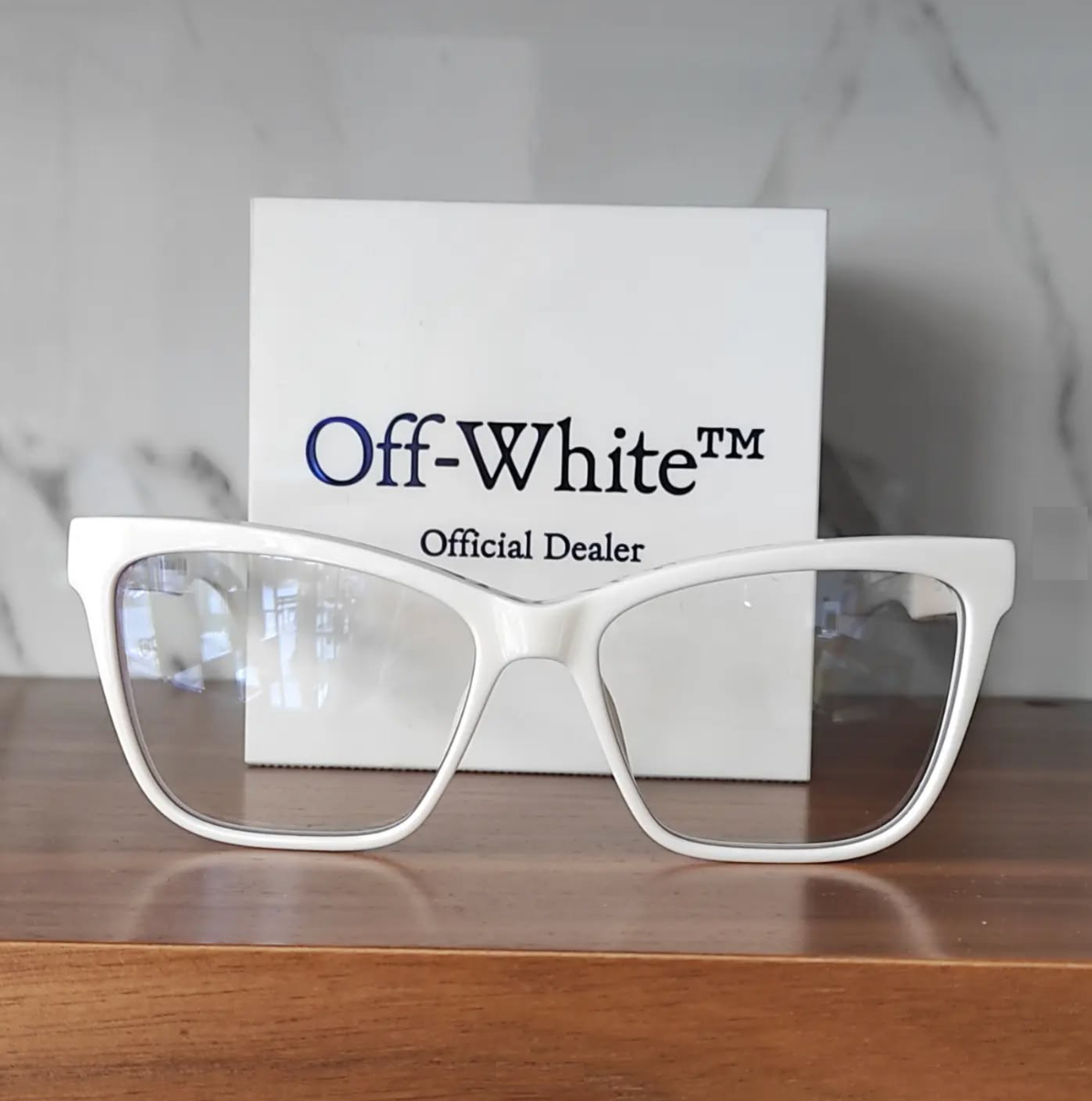 Off-White OERJ067S24PLA0010100 55mm New Eyeglasses