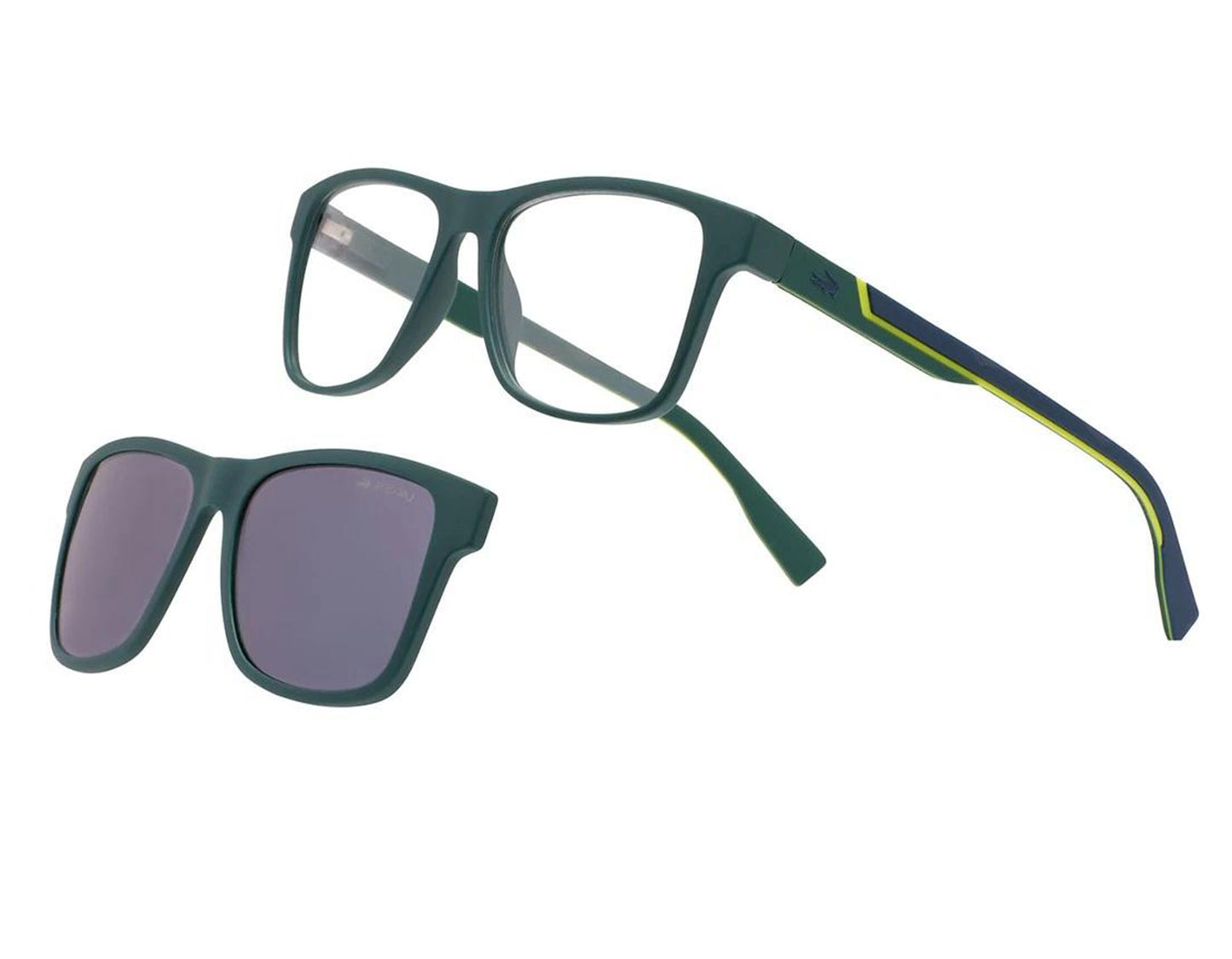 LACOSTE L2707-CLIP-301-5316 53mm New Sunglasses