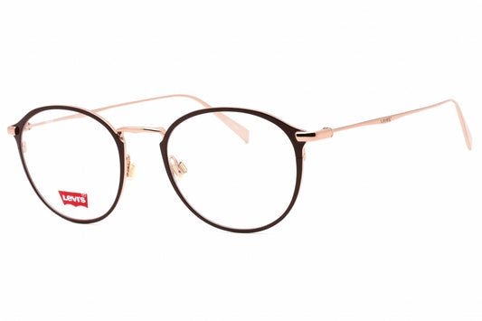 Levis LV 5001-0E28 00 MT BURG GD Round Eyeglasses 50mm