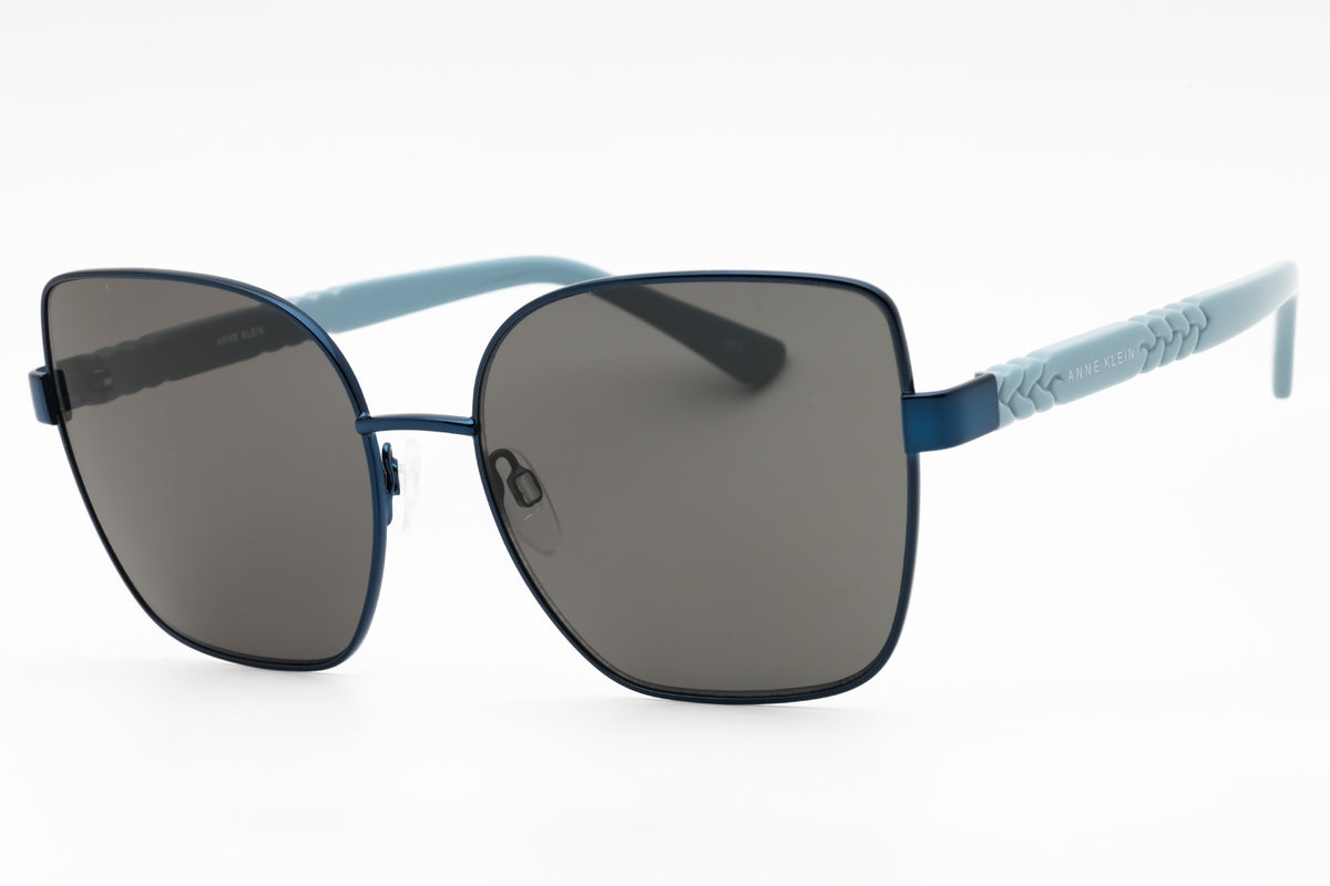 Anne Klein AK7086-410 NAVY Rectangular Sunglasses 58mm Sunglasses
