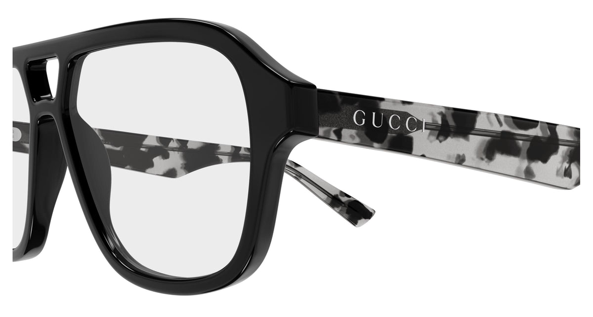 Gucci GG2183o-004 eyeglasses in grey frame with clear lenses