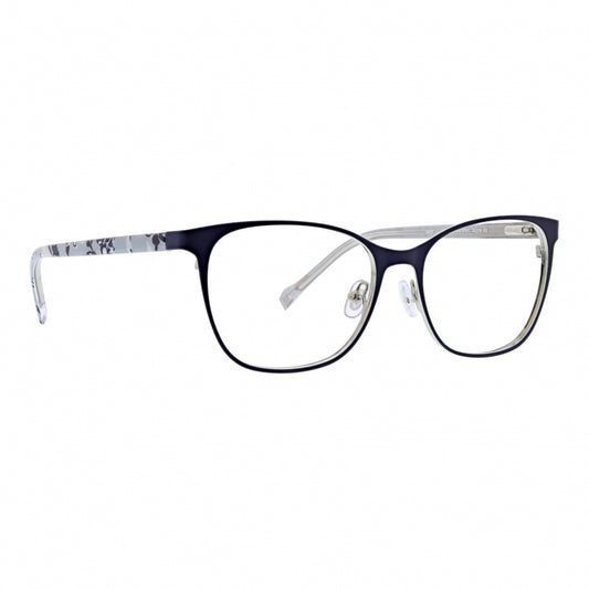 Vera Bradley Saylor Perennials Grey 5316 53mm New Eyeglasses