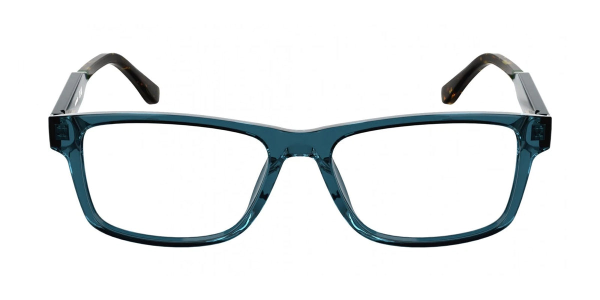 Lacoste L2977N 410 Blue Rectangle Eyeglasses 54mm Eyeglasses