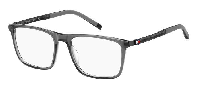 Tommy Hilfiger TH2081-KB7-53 Grey Rectangle Eyeglasses 53mm Eyeglasses