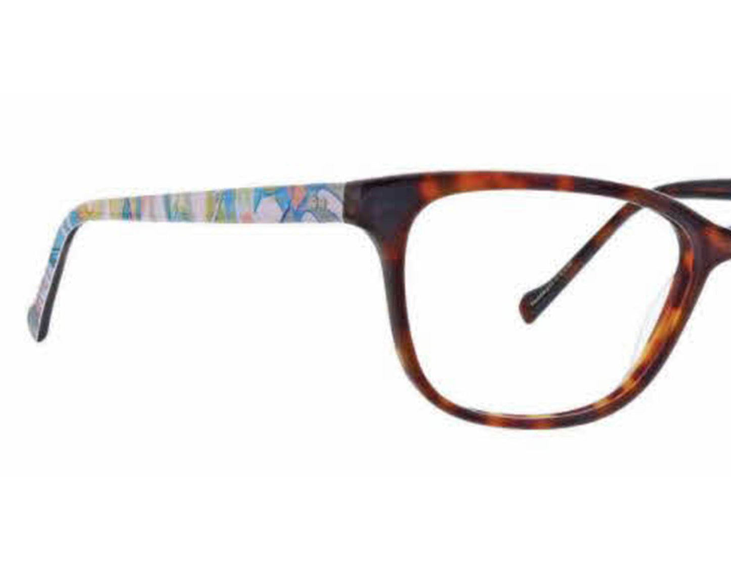 Vera Bradley Joss Rain Forest Fauna 5316 53mm New Eyeglasses