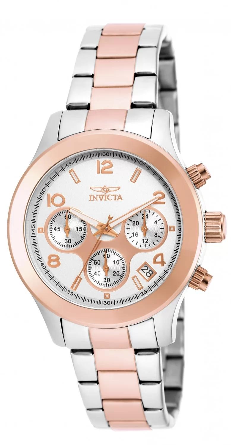 Invicta 19220 19220 Watch - Silver Dial Stainless Steel Band