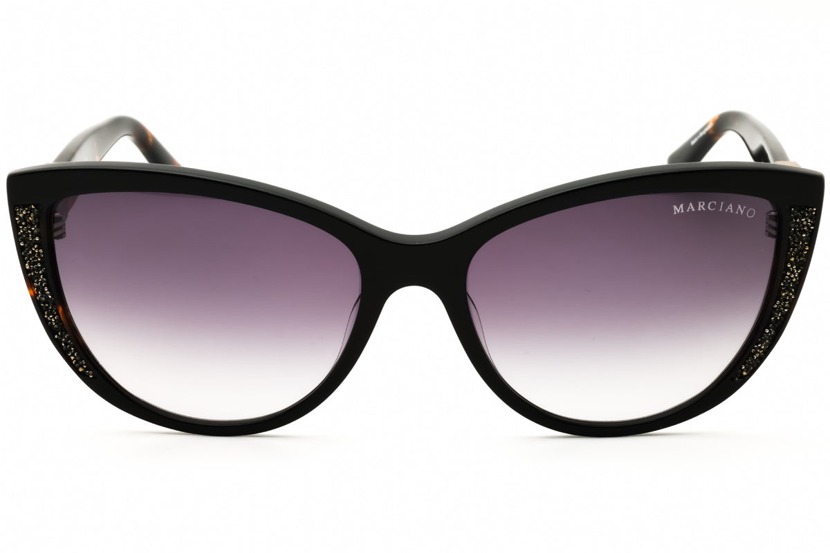 Guess by Marciano GM00011-05B black Cat eye Sunglasses 58mm Sunglasses