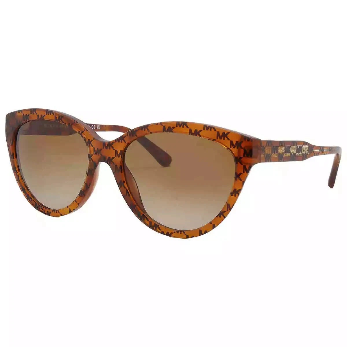 Michael Kors 0MK2158-34453B-55 Orange Square SUNGLASSES 55mm Sunglasses