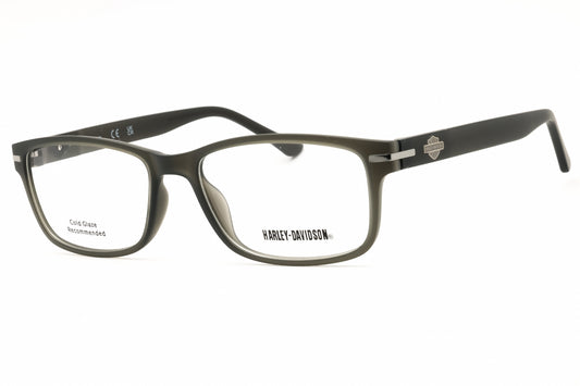 Harley Davidson HD0496-020 eyeglasses in grey frame with clear lenses