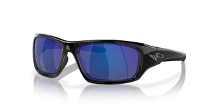 Oakley OO9236-12- Black Rectangle Sunglasses 0mm Sunglasses