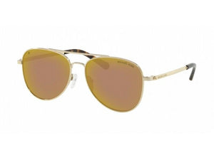 Michael Kors 0MK1045-10142O-56 Gold Pilot Sunglasses 56mm