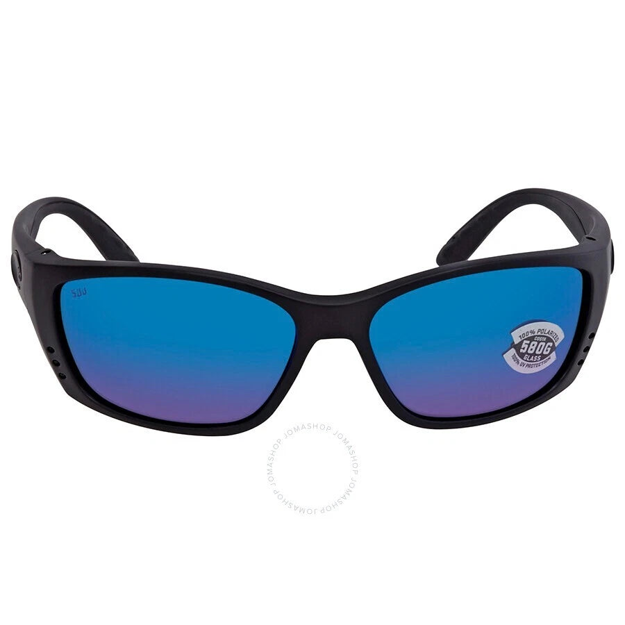Costa del Mar 0FS01 OBMGLP Black Rectangle Sunglasses 0mm Sunglasses