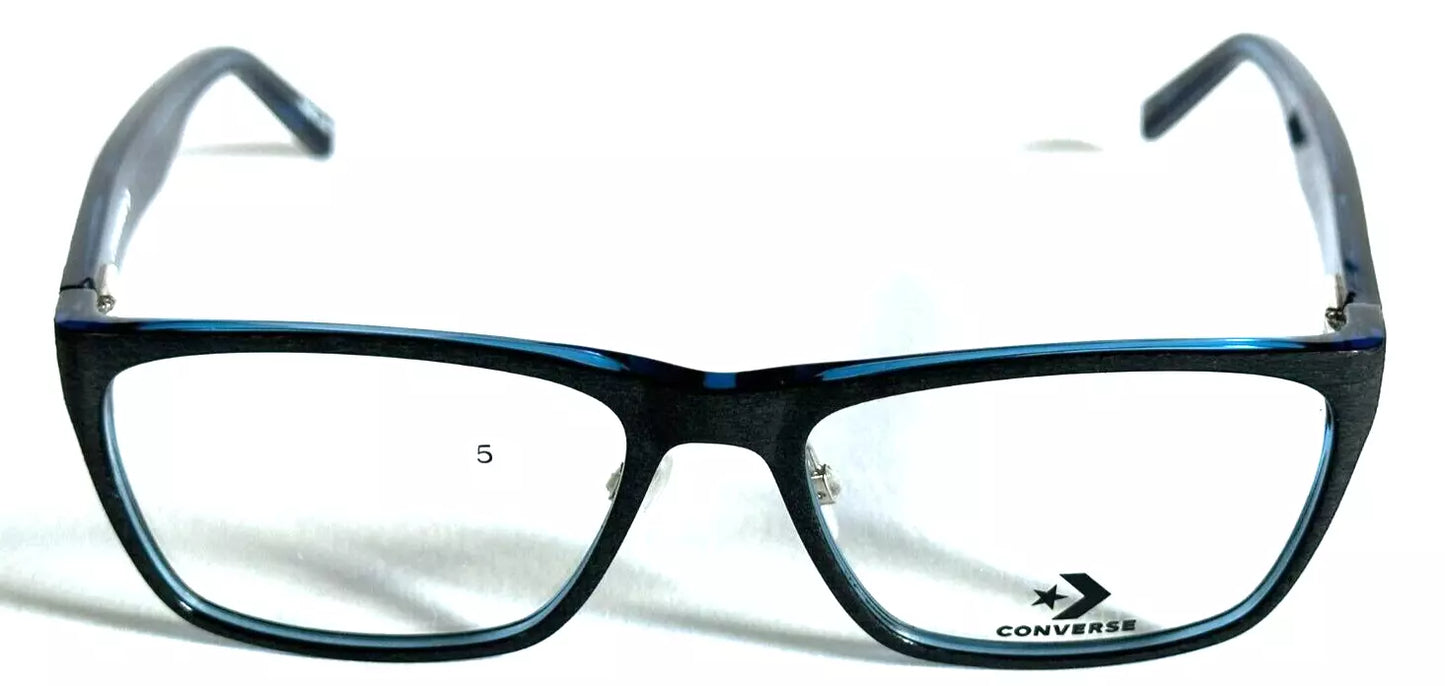 Converse A223-BLACK-BLUE-55 00mm New Eyeglasses