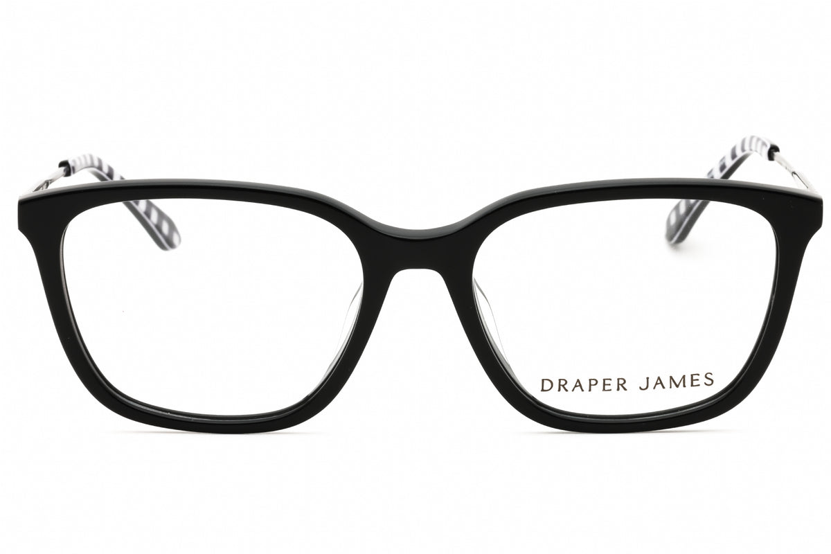 Draper James DJ5030-001 BLACK Rectangular Eyeglasses 52mm Eyeglasses