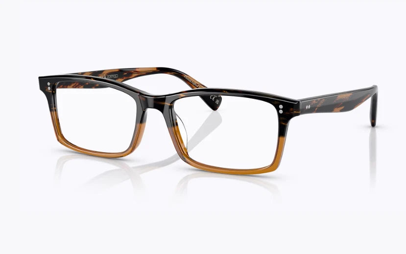 Oliver Peoples 0OV5494U-1001-57 Brown Rectangular EYEGLASSES 57mm Eyeglasses