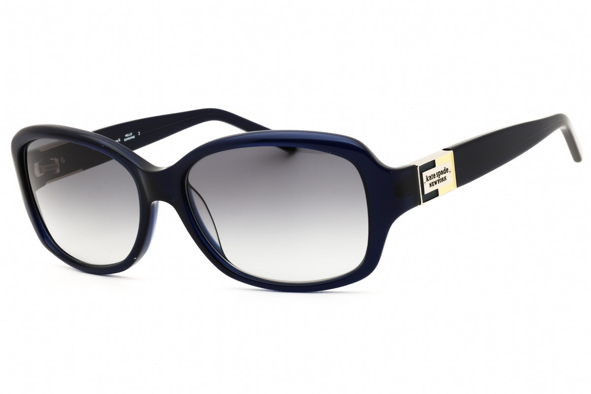 Kate Spade ANNIKA/S/US-0X00 9O NAVY Oval Sunglasses 56mm Sunglasses