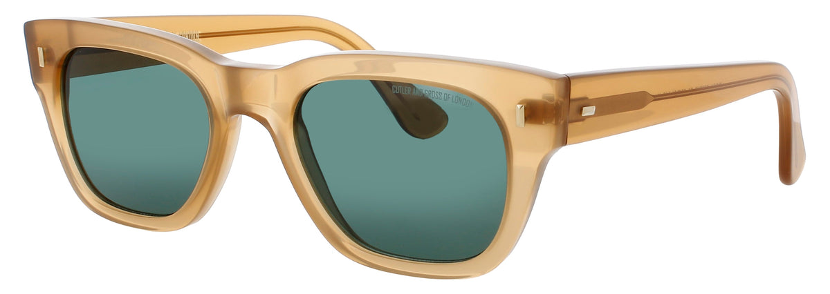 Cutler And Gross CGSN-0772V2-52-05 BUTTERSCOTCH  Unisex Sunglasses 52mm Sunglasses