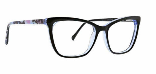 Vera Bradley Mandie Plum Pansies 5316 53mm New Eyeglasses
