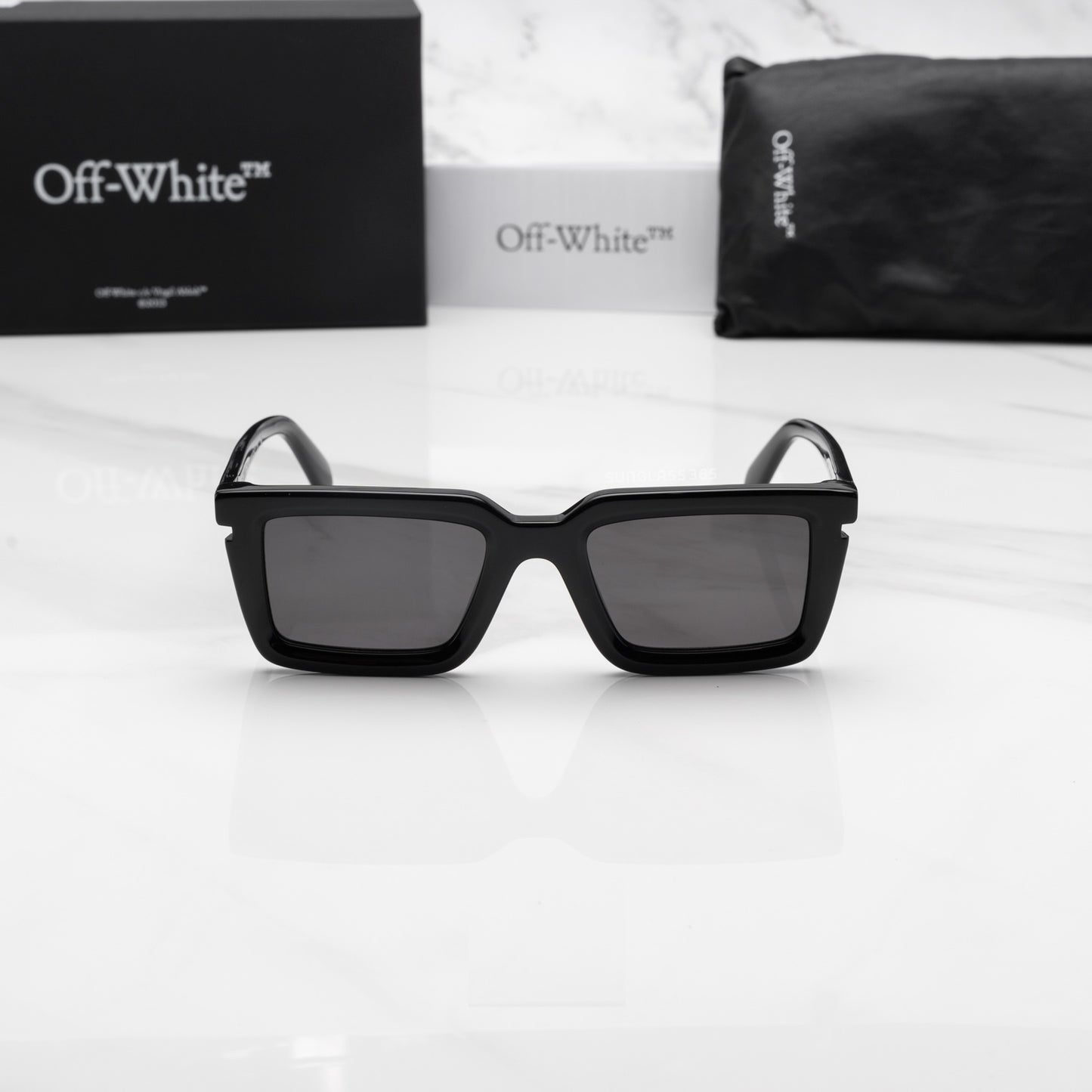 Off-White OERI113S24PLA0011007 52mm New Sunglasses