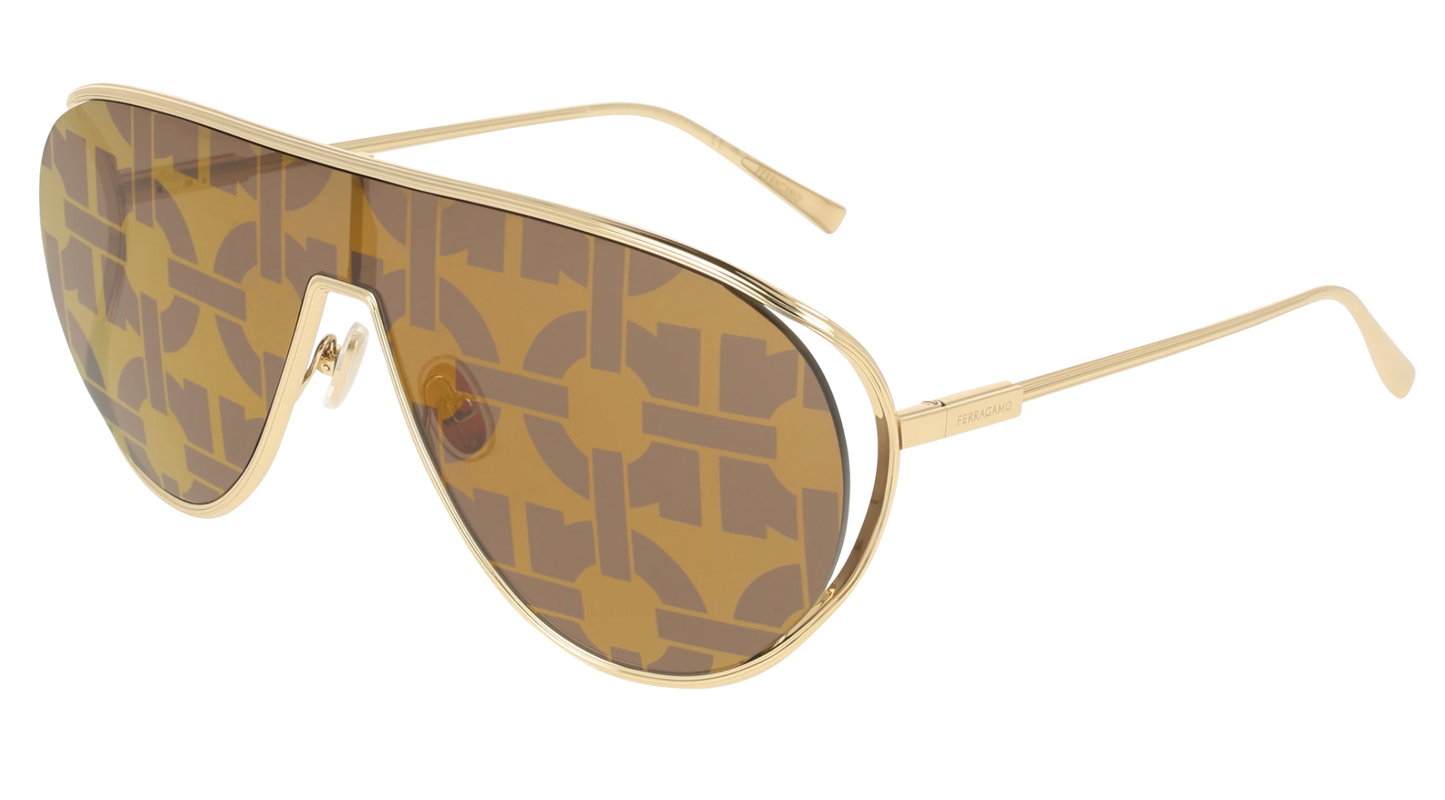 Salvatore Ferragamo SF323SG-751-6320 63mm New Sunglasses