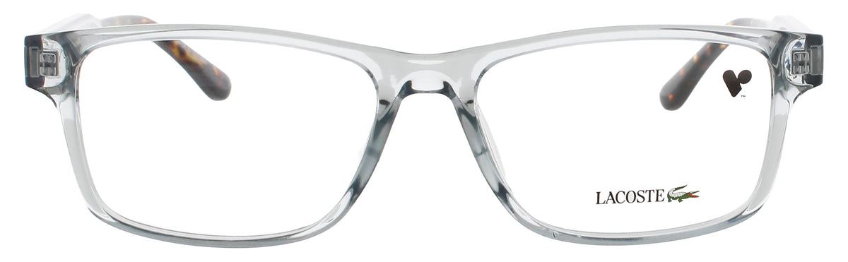Lacoste L2977-N-035-54 TRANSPARENT GREY  Men's Eyeglasses 54mm Eyeglasses