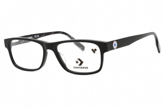 Converse CV5001-001 eyeglasses in black frame with clear lenses