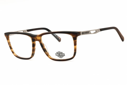 Harley Davidson HD50025-049 eyeglasses in light brown frame with clear demo lenses