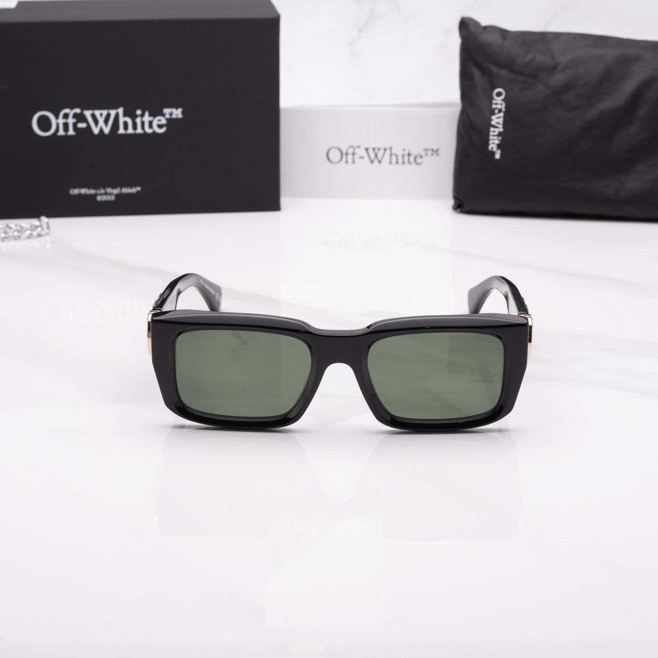 Off-White OERI125S24PLA0011055 54mm New Sunglasses