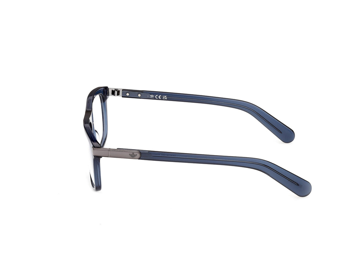 Adidas OR5142-090-56 Blue Rectangle Eyeglasses 56mm Eyeglasses
