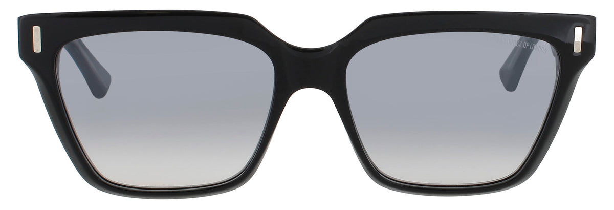 Cutler And Gross CGSN-1347-57-01 BLACK TAXI  Women's Sunglasses 57mm Sunglasses
